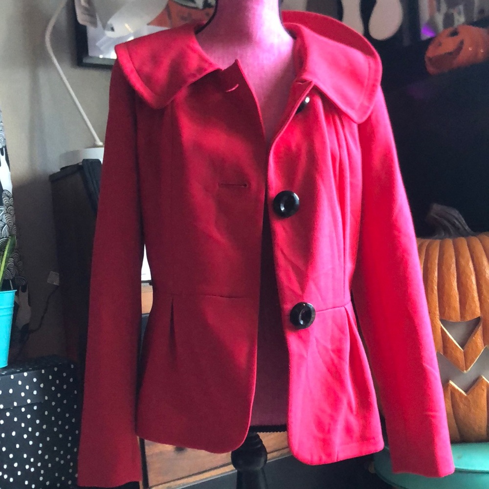 Red blazer